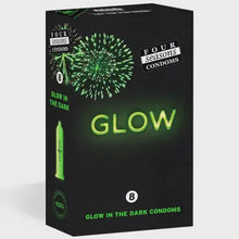 Four Seasons Glow N' Dark Condoms 8 Pack Four Season