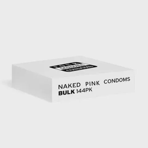 Four Seasons Four Seasons Naked Pink Condoms 144 Pack Four Season