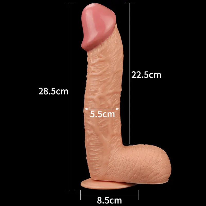 Lovetoy King Size 10.5'' Realistic Dildo Lovetoy