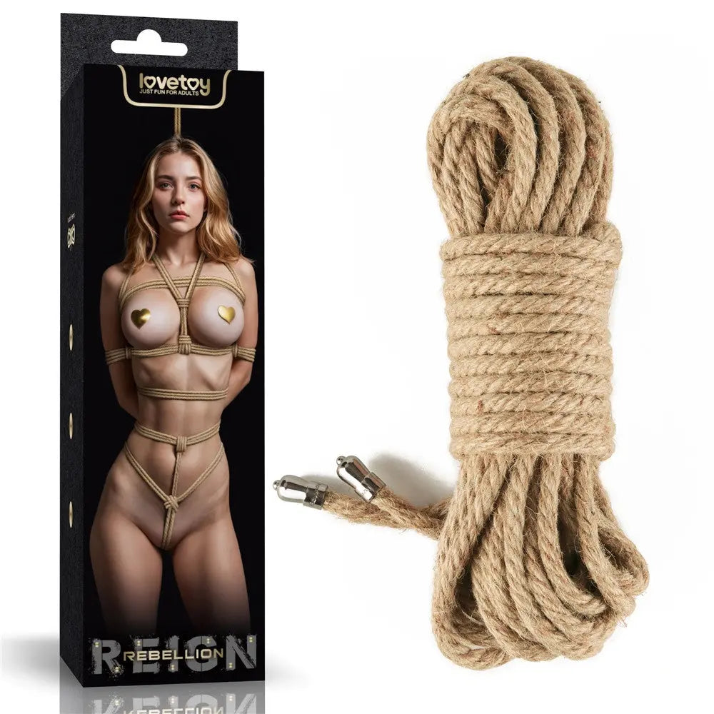 Lovetoy Rebellion Reign Hemp Bondage Rope 10m Lovetoy