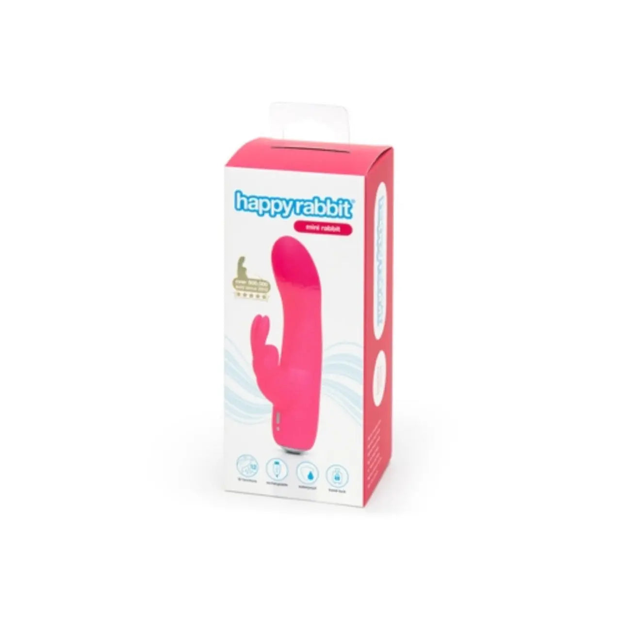 Happy Rabbit Mini Rechargeable Rabbit Vibrator Pink Happy Rabbit