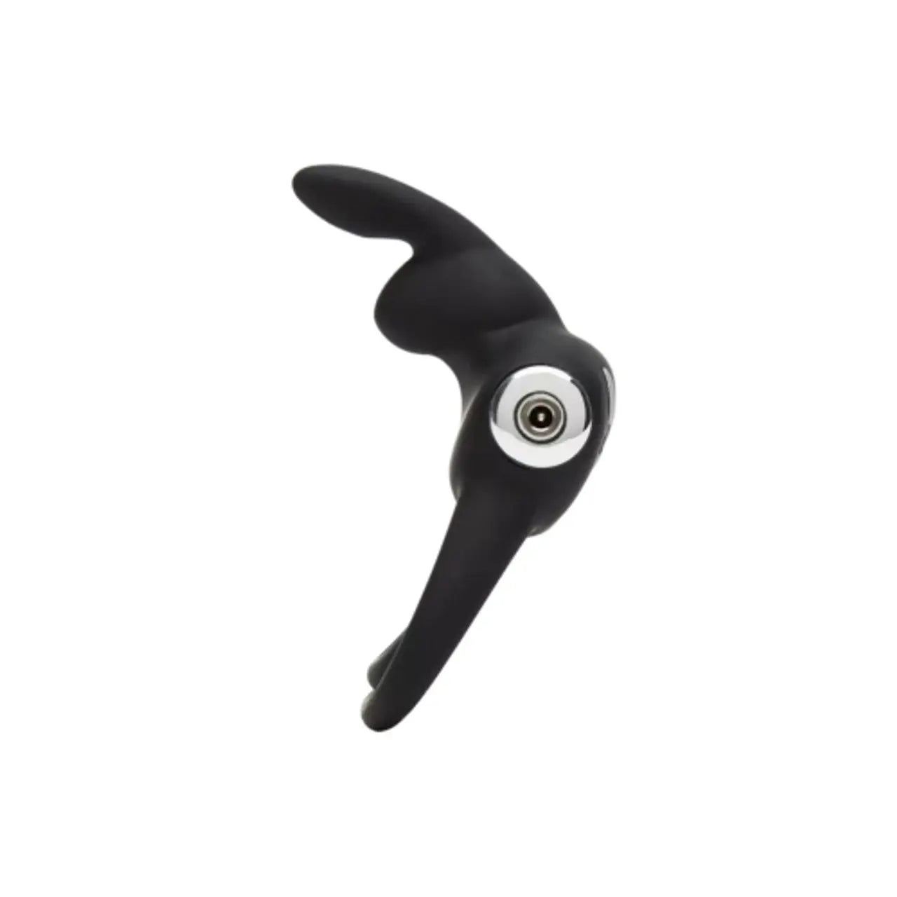 Happy Rabbit Stimulating Rechargeable Rabbit Cock Ring Black Happy Rabbit