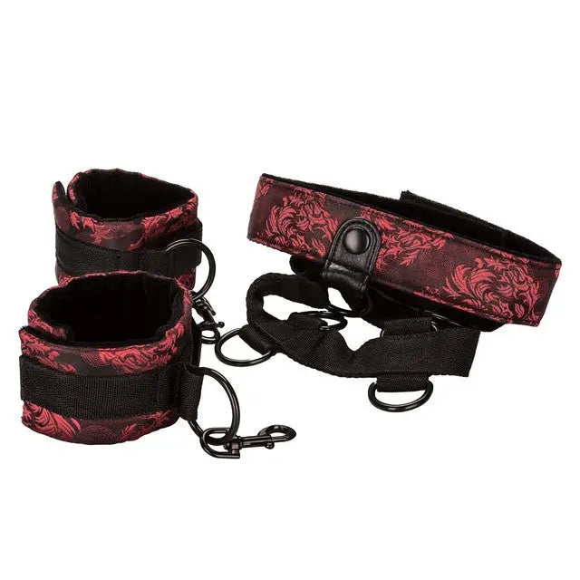 CalExotics Scandal Collar Body Restraint Red CalExotics