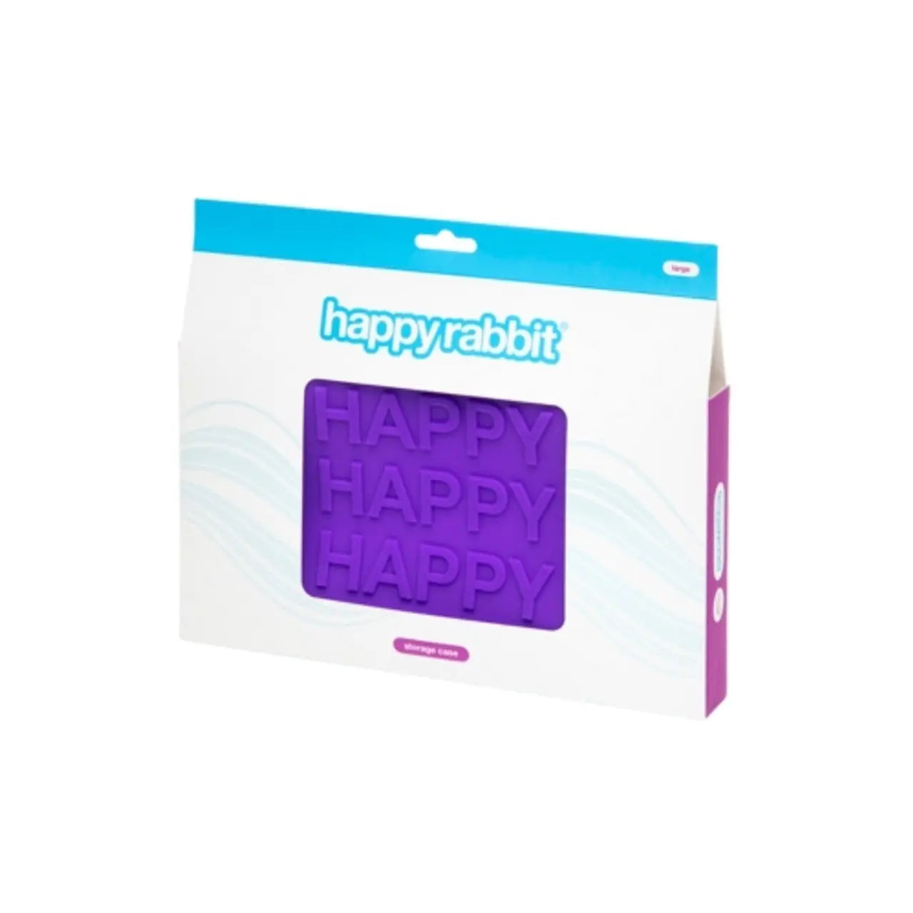 Happy Rabbit HAPPY Large Silicone Zip Storage Case Happy Rabbit