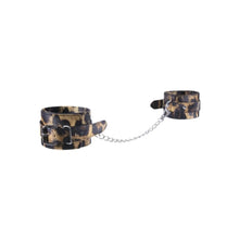 Excellent Power Leopard PU Leather Ankle Cuffs Excellent Power
