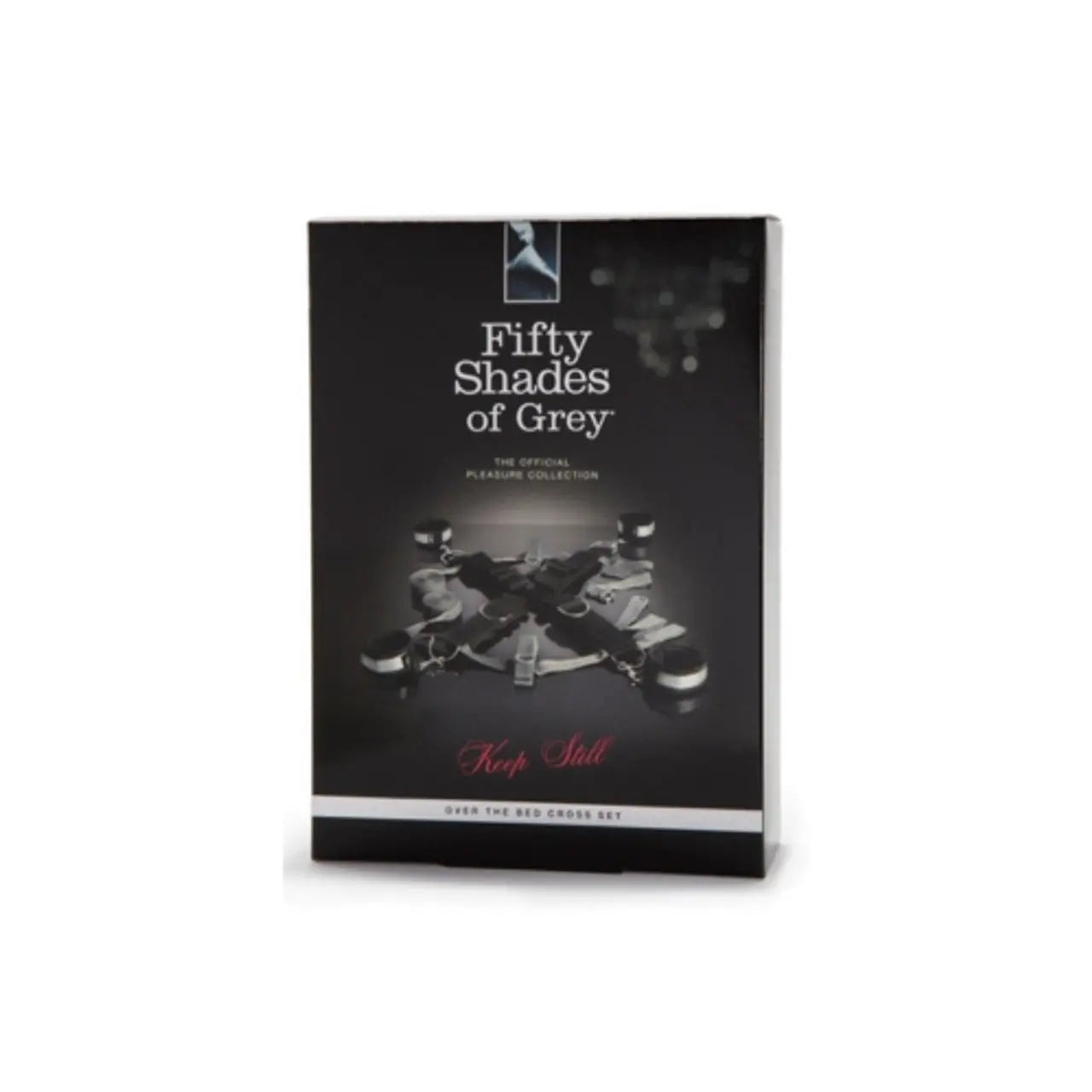Fifty Shades of Grey Keep Still Over the Bed Cross Set Silver Fifty Shades of Grey