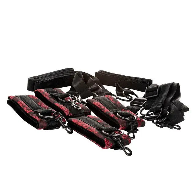 CalExotics Scandal Bed Restraints Red CalExotics
