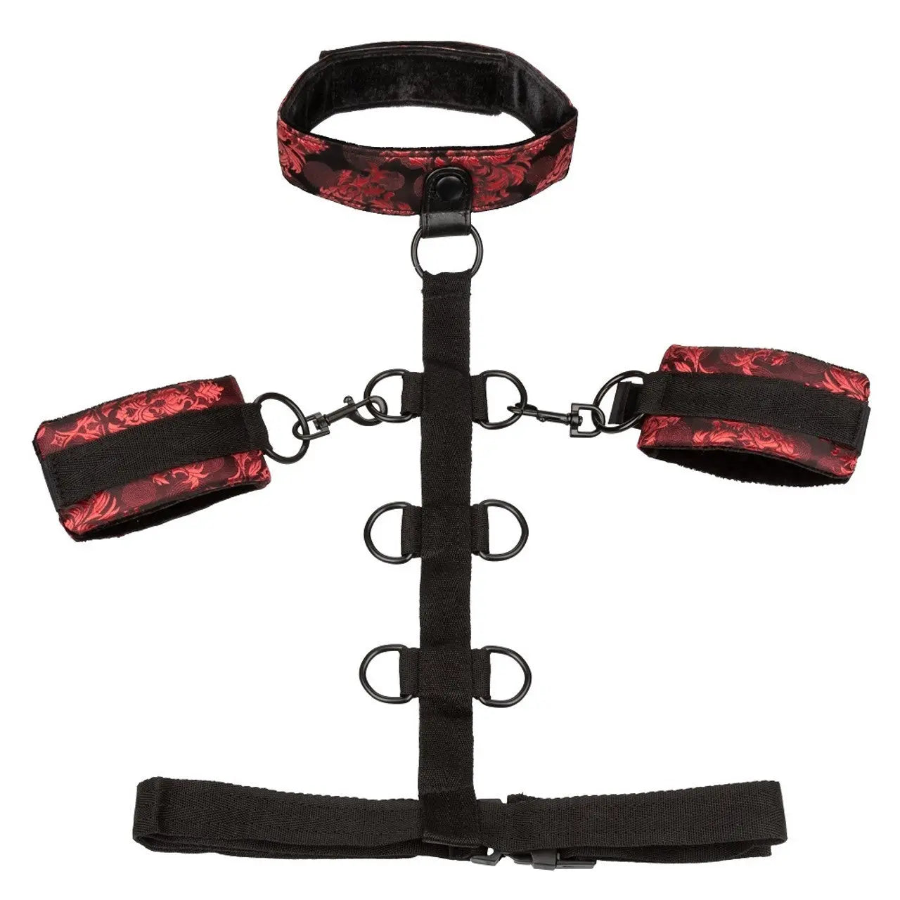 CalExotics Scandal Collar Body Restraint Red CalExotics