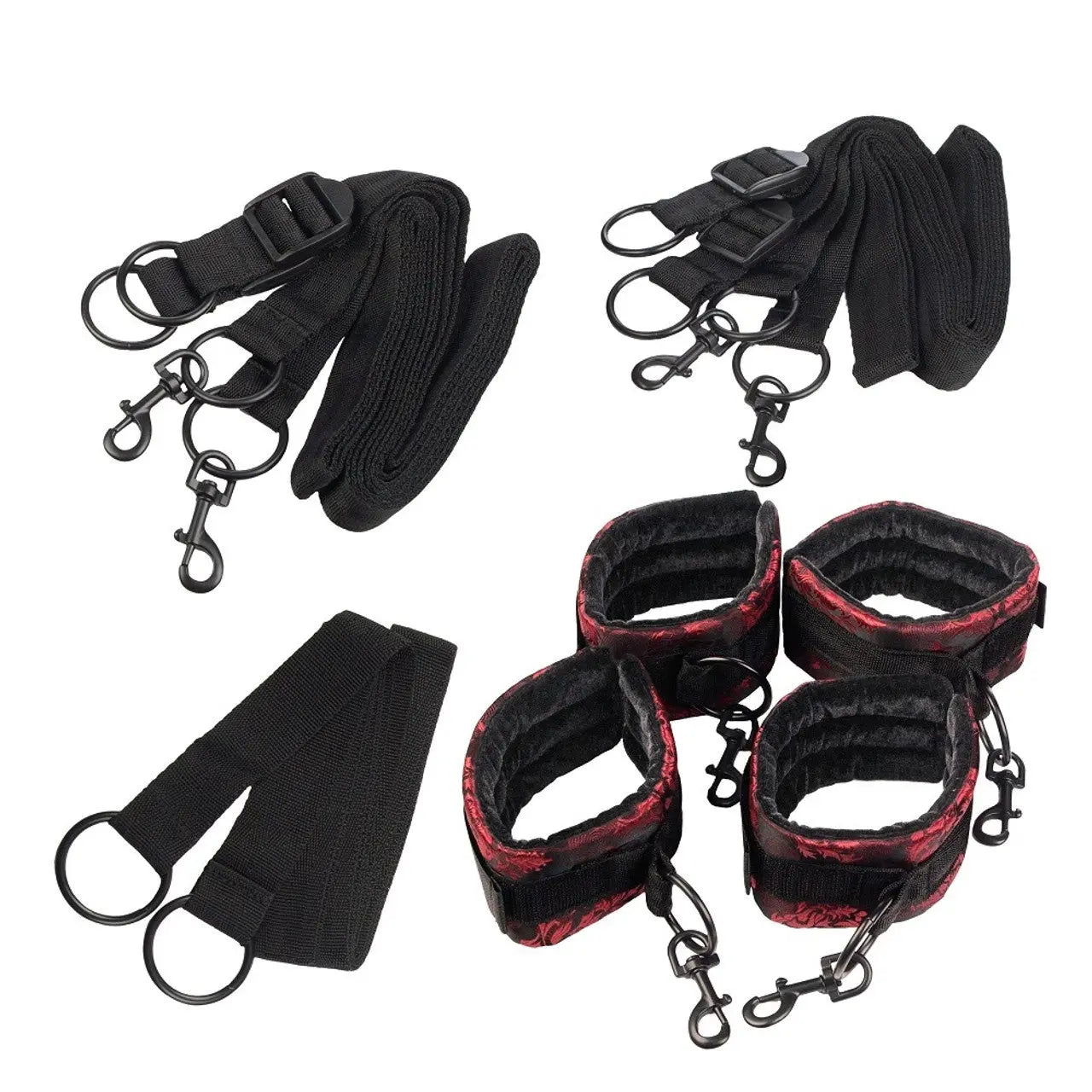 CalExotics Scandal Bed Restraints Red CalExotics