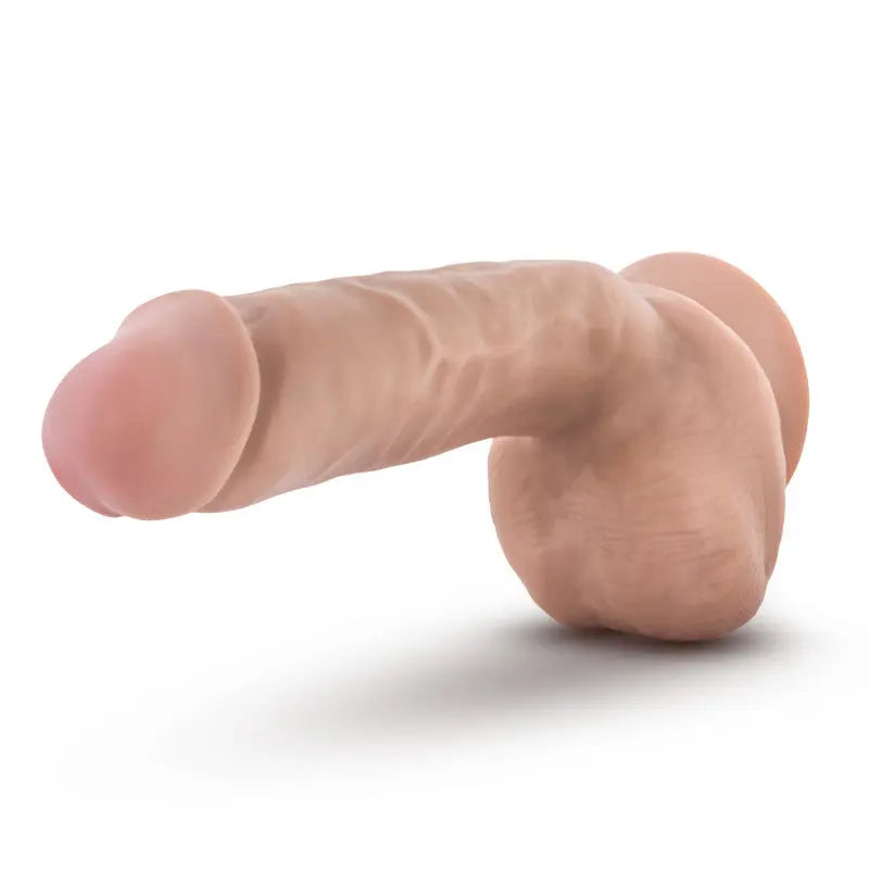 Dr. Skin Glide 8.5 Inch Self Lubricating Dildo Blush Novelty