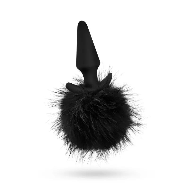 Anal Adventures Platinum Rabbit Tail Plug Blush Novelty