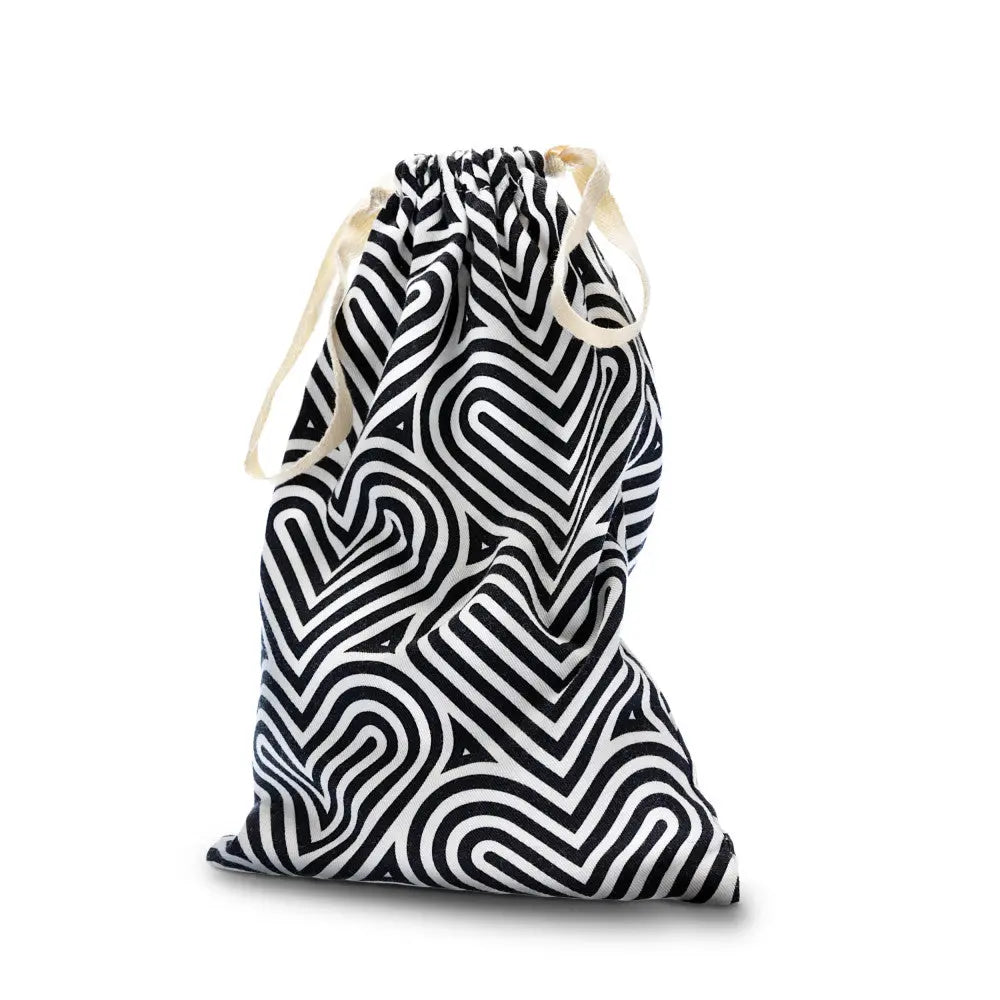 The Collection Cotton Toy Storage Bag Blush Novelty
