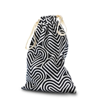 The Collection Cotton Toy Storage Bag Blush Novelty