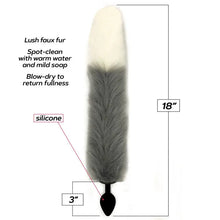 Icon Brands Foxy Fox Tail Silicone Butt Plug Icon Brands
