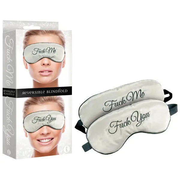 Icon Brands Fuck Me/Fuck You Reversible Blindfold Icon Brands