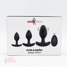 Only Feels Plug and Grow Anal Training Plugs