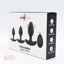 Only Feels Plug and Grow Anal Training Plugs