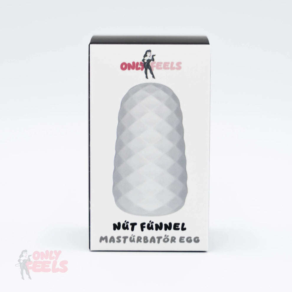 Nut Funnel Textured Masturbator Egg | Only Feels