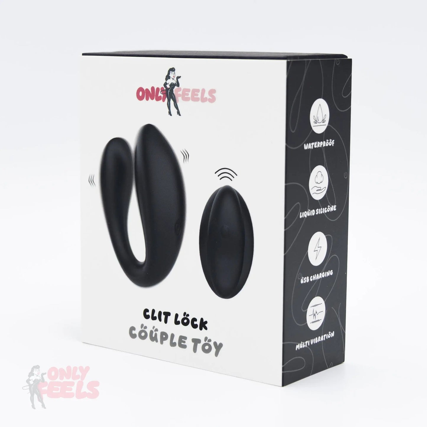 Only Feels Clit Lock Couples Vibrator