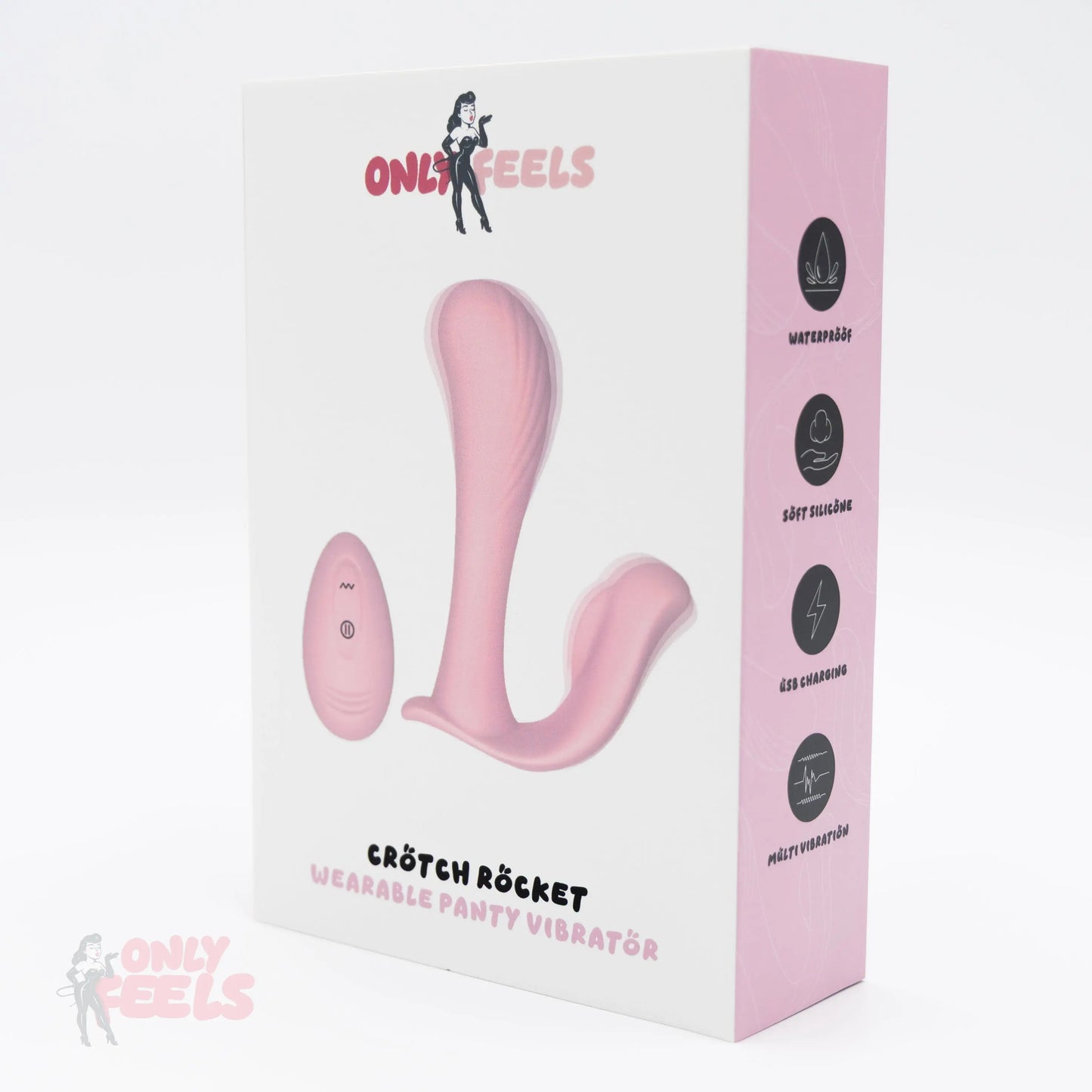 Only Feels Crotch Rocket Wearable Panty Rabbit Vibrator