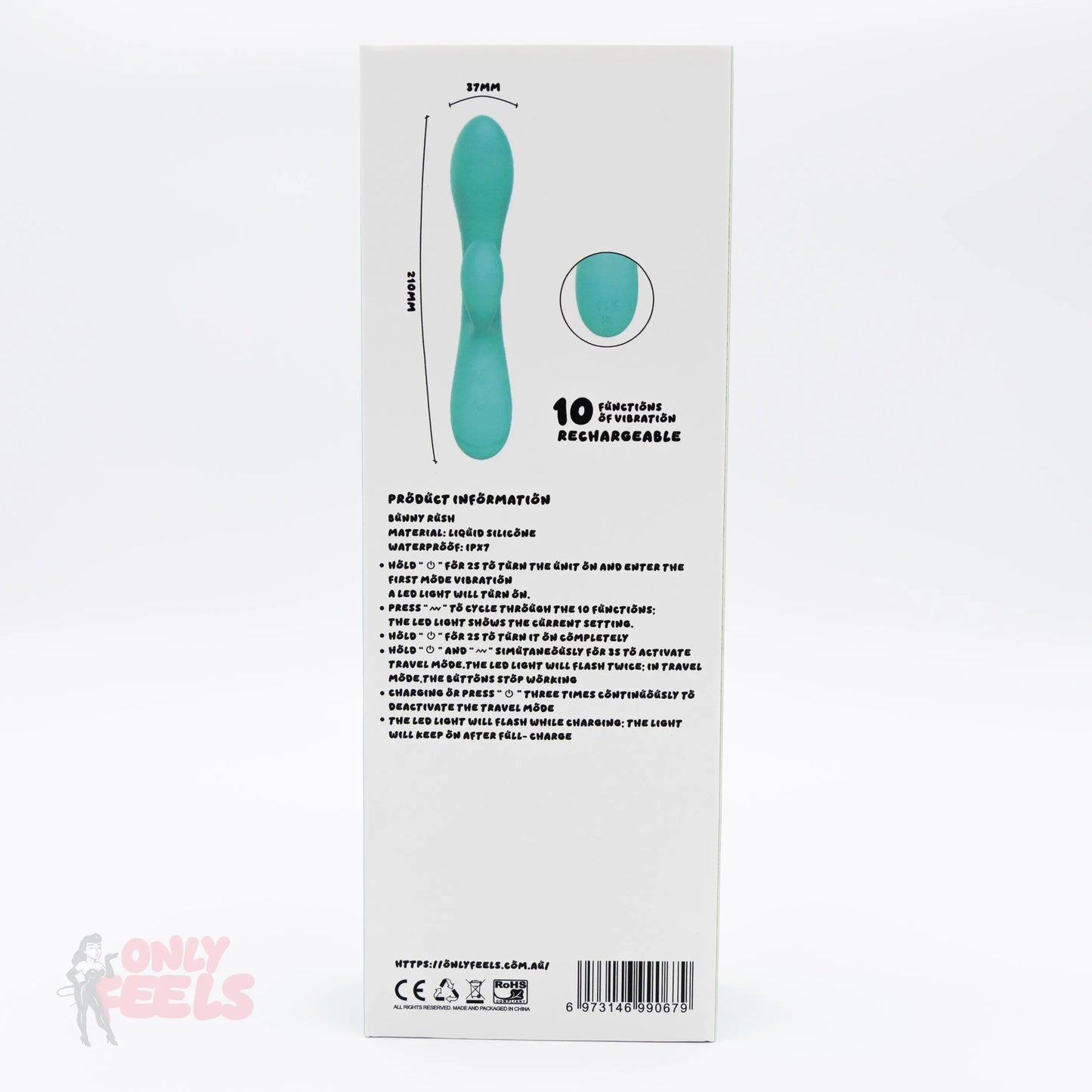 Only Feels Bunny Rush Rabbit Vibrator