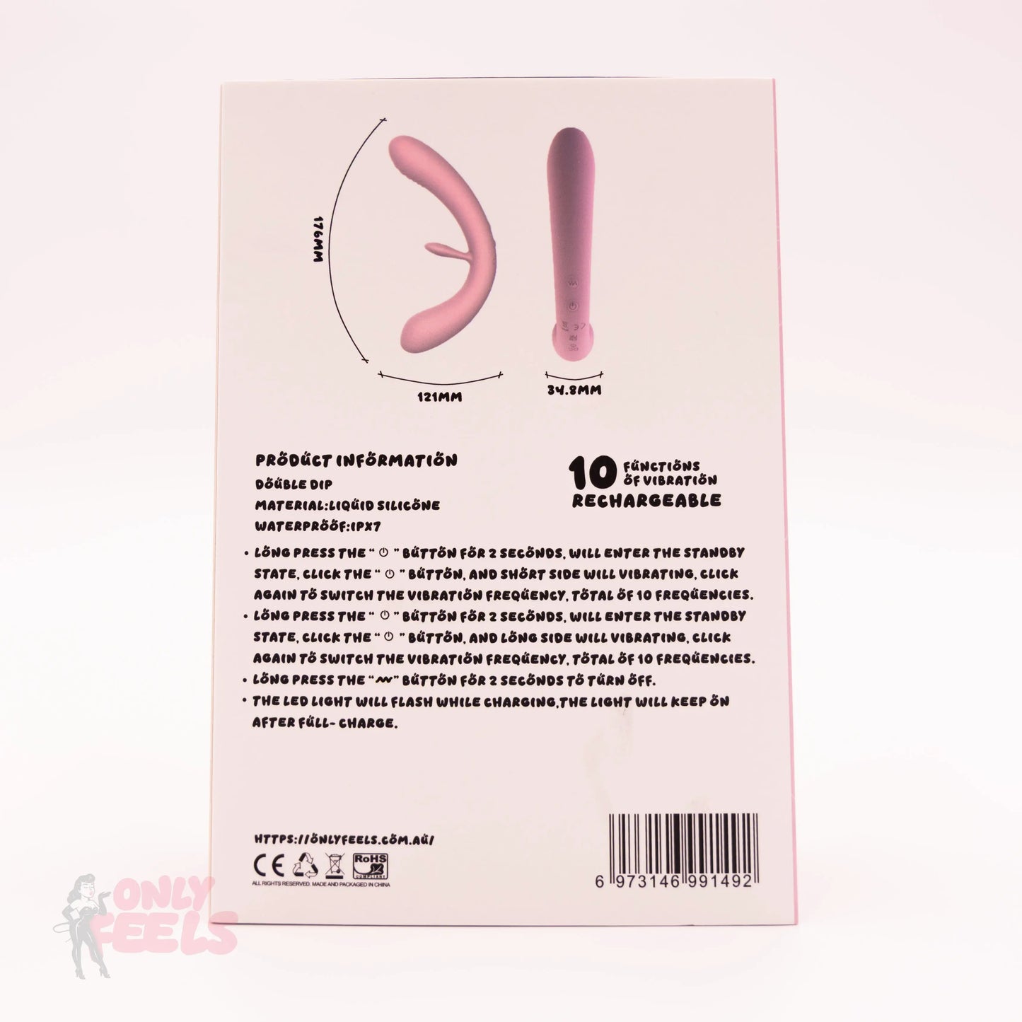 Only Feels Double Dip G Spot Vibrator