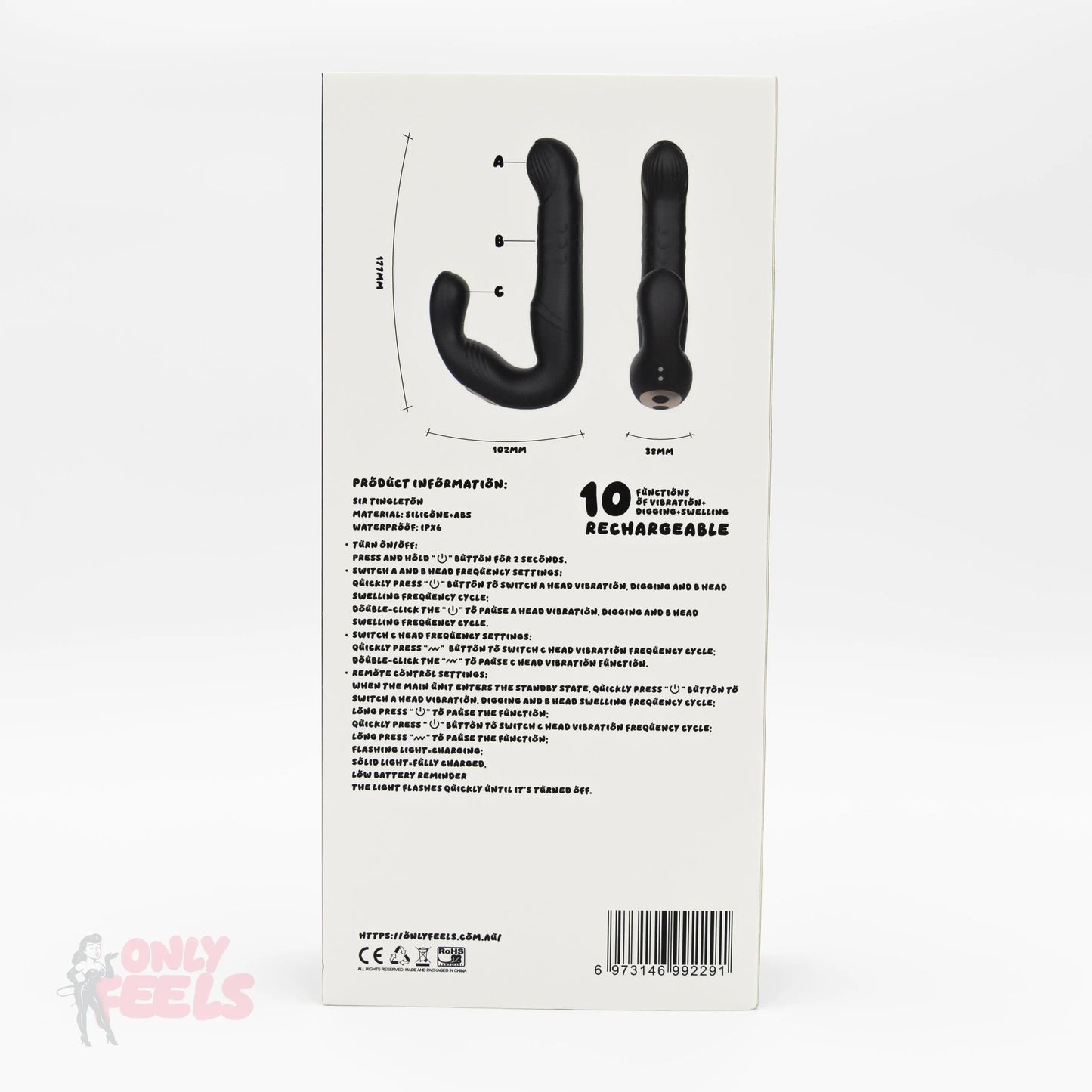 Only Feels Sir Tingleton Prostate Massager