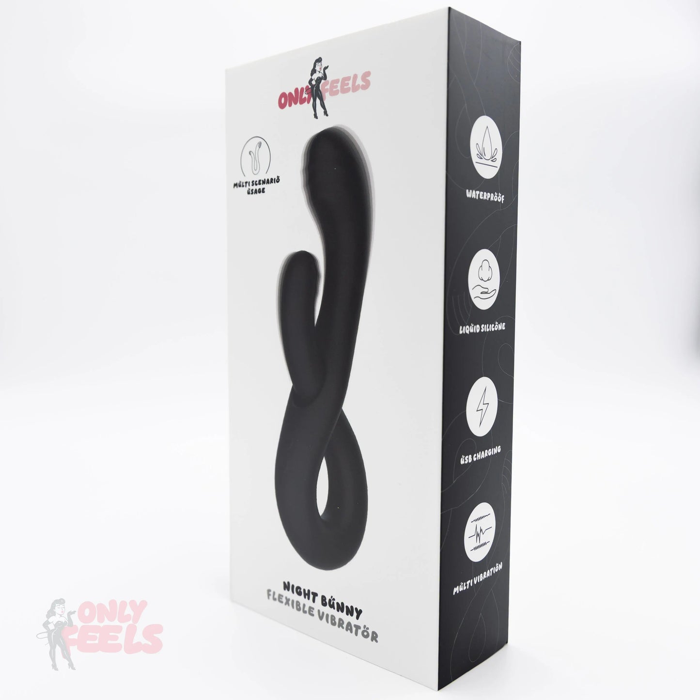 Only Feels Night Bunny Flexible Rabbit Vibrator