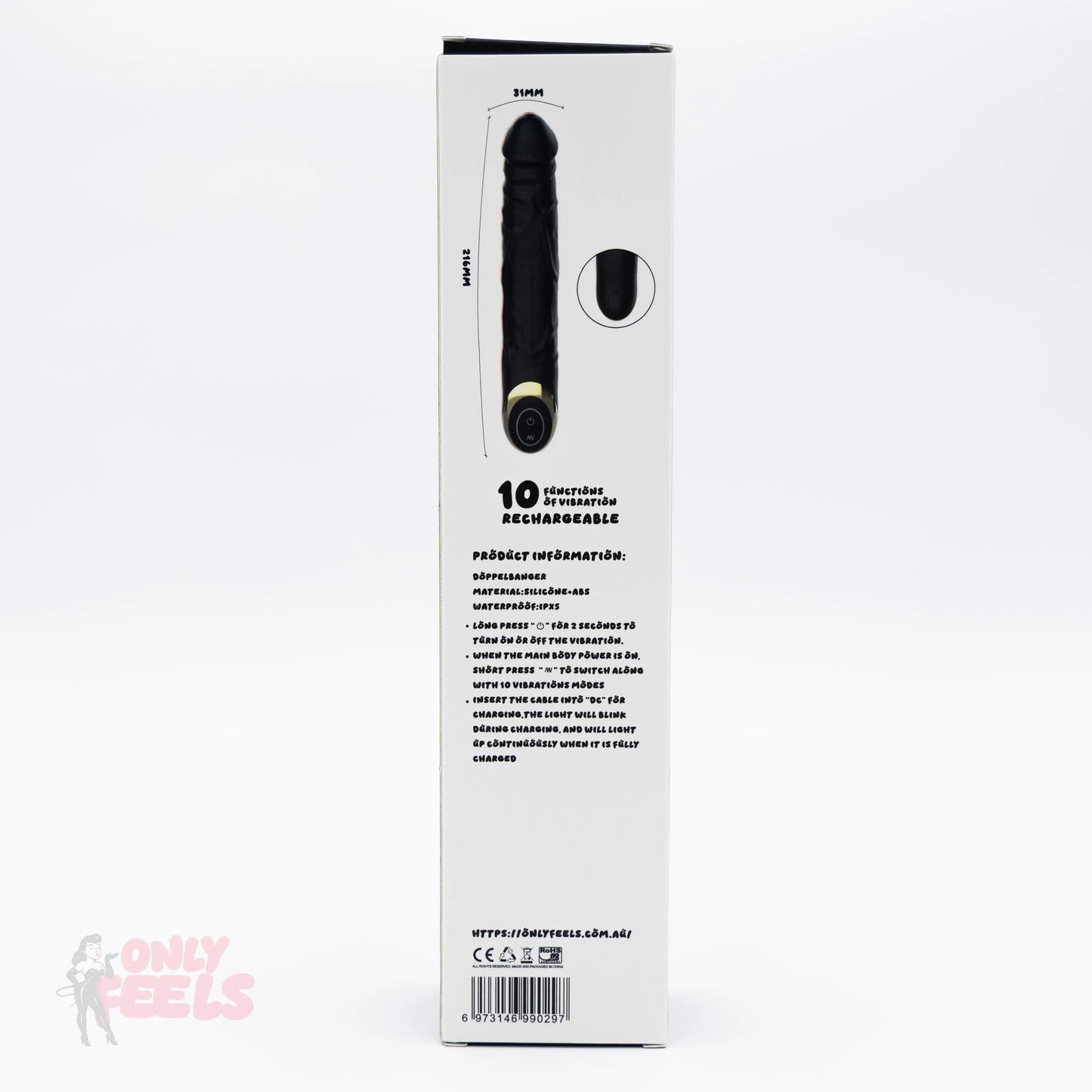 Only Feels Doppelbanger Realistic Dildo