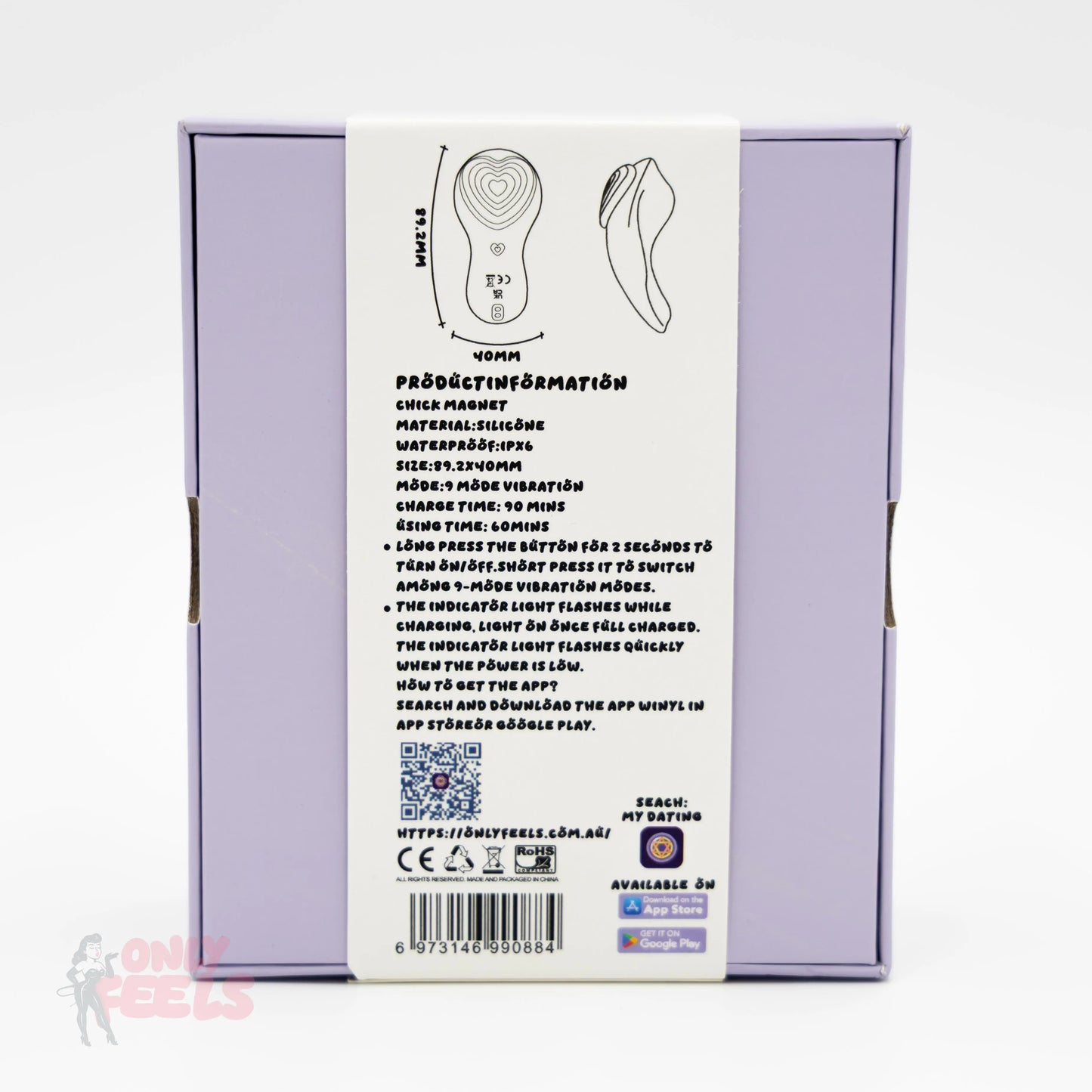 Only Feels Chick Magnet Vibrating Panties