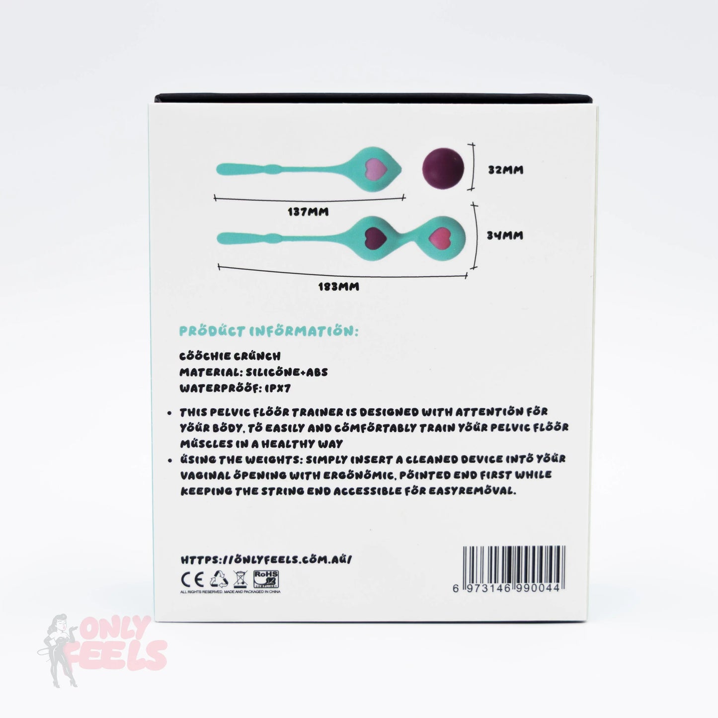 Only Feels Coochie Crunch Kegel Balls