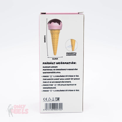 Only Feels Scream Cream Vibrating Wand