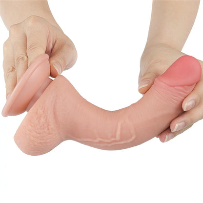 Lovetoy Sliding Skin Dual Layer Dong 7.5" Lovetoy