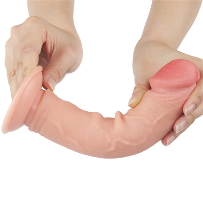 Lovetoy Sliding Skin Dual Layer Dong 8" Lovetoy