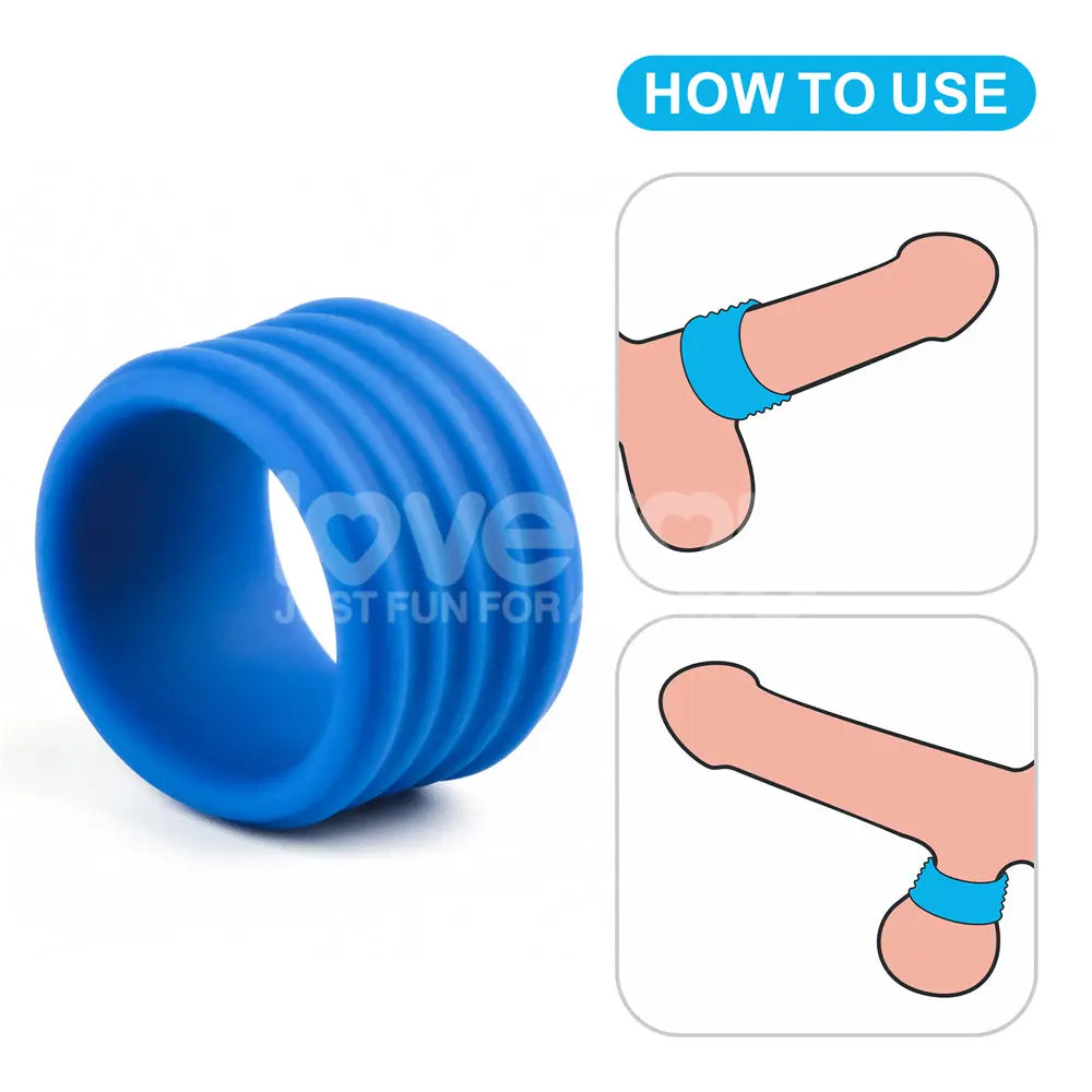 Lovetoy Pinnacle Pro Deep Rib Grip Lovetoy