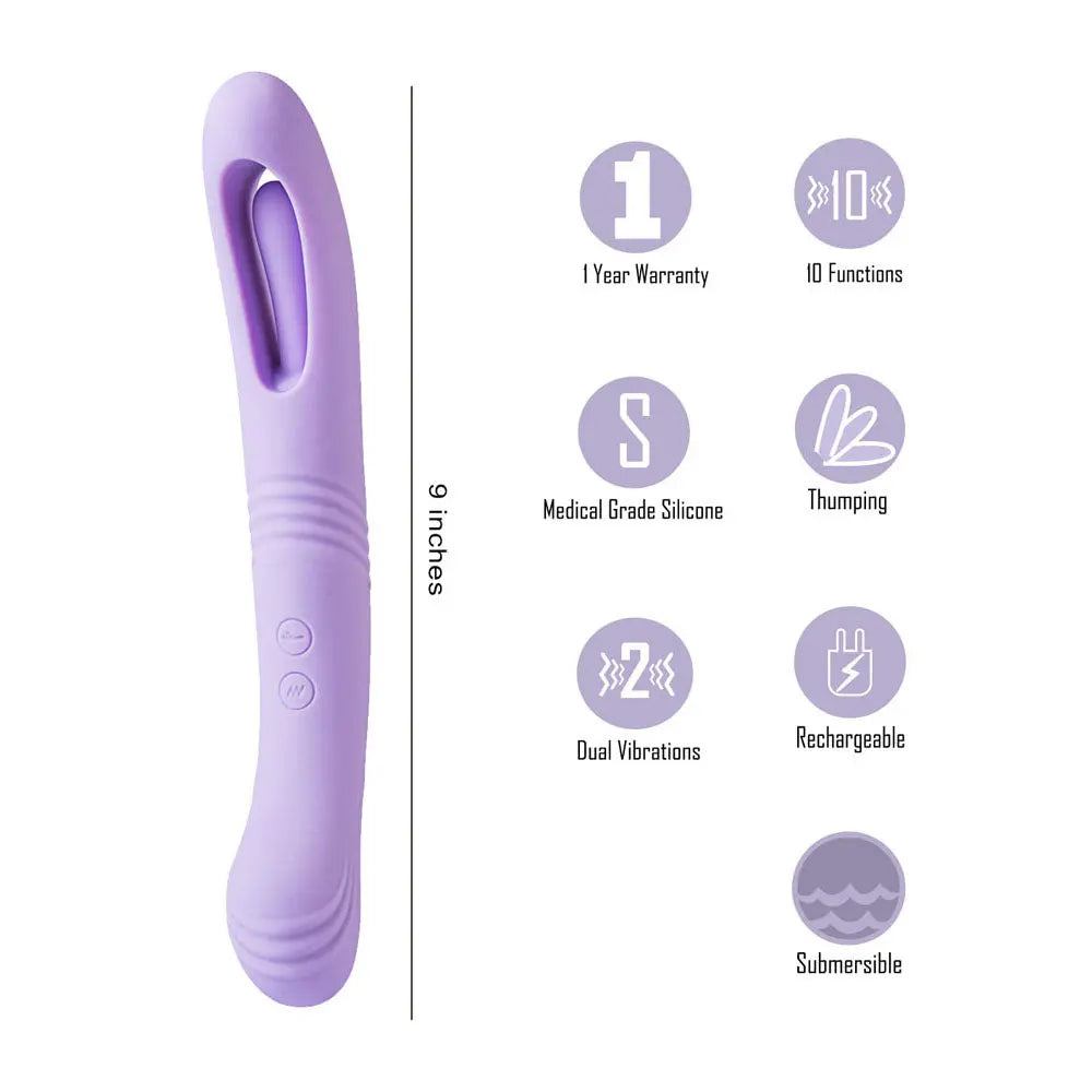 Maia HARPER Dual Motor Thumping Vibrator Maia Toys