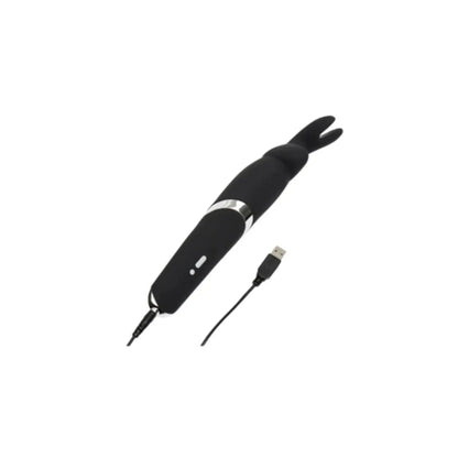 Happy Rabbit Rechargeable Wand Vibrator Black Happy Rabbit